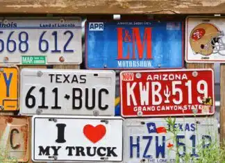 Les différentes couleurs de plaques d’immatriculation dans le monde