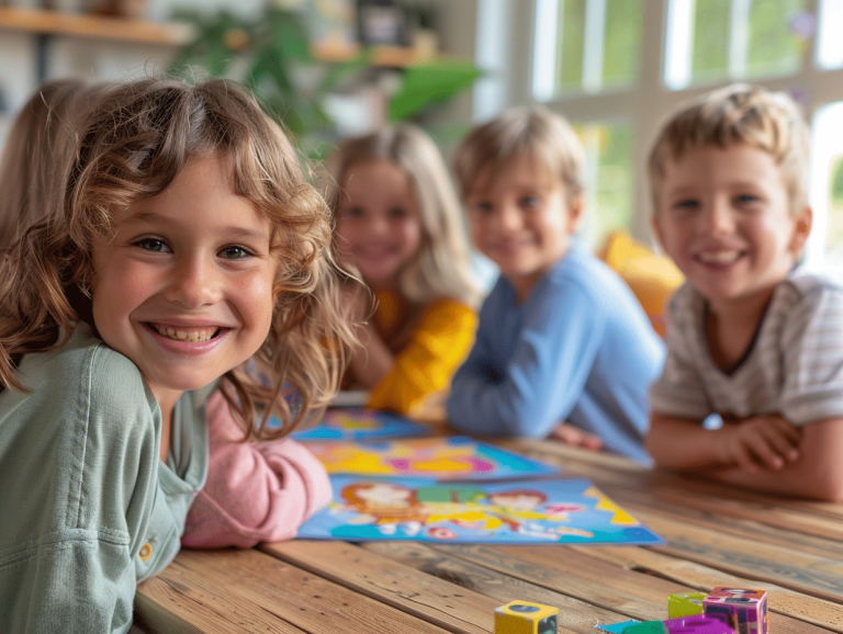 Jeux imprimables colorés pour divertir les enfants lors d'activités ludiques