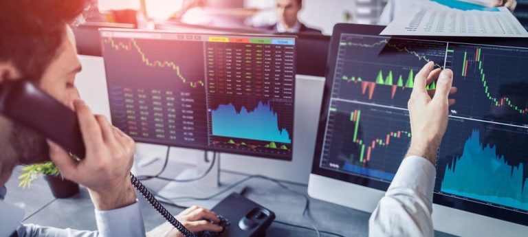 Graphique illustrant les tendances du trading d'actions en bourse