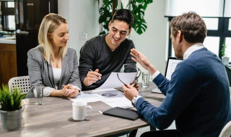 Graphique illustrant les avantages de faire appel à un courtier immobilier