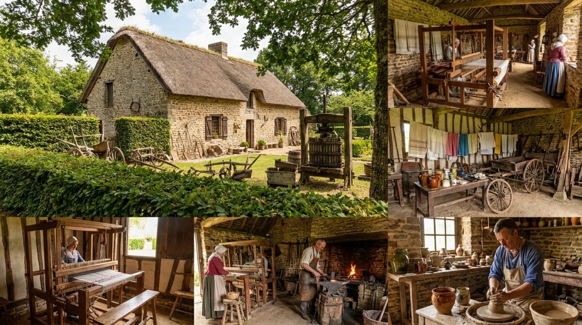 Ferme du bocage et objets liés à l’histoire et aux savoir-faire
