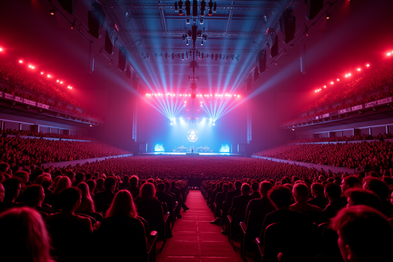 Plan du Zénith Nantes avec indications pour les concerts