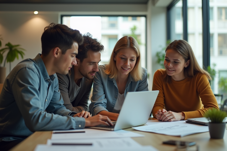Jeunes diplômés de la Gen Z redéfinissant les attentes en ressources humaines