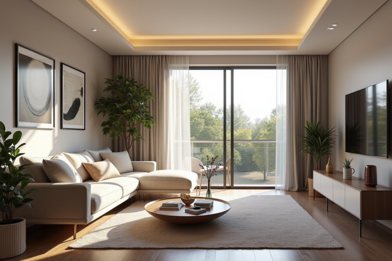Appartement T4 avec trois chambres et un séjour spacieux