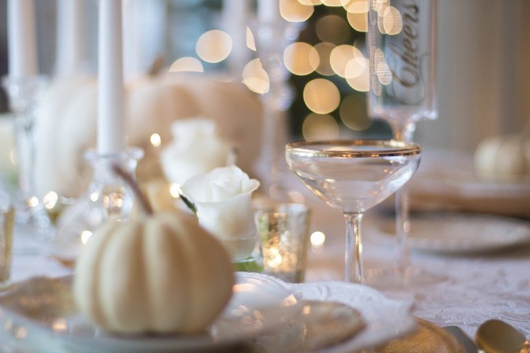 Table de Thanksgiving
